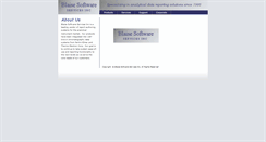 Desktop Screenshot of blaisesoft.com