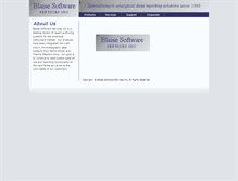 Tablet Screenshot of blaisesoft.com